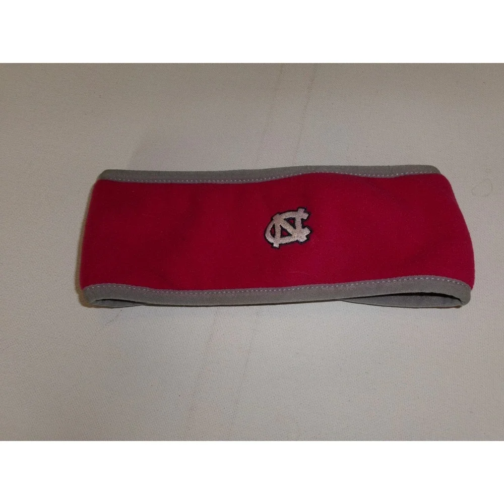 NORTH CAROLINA TARHEELS HEADBAND WINTER 00S Y2K HAT CAP VINTAGE DEATOCK H3